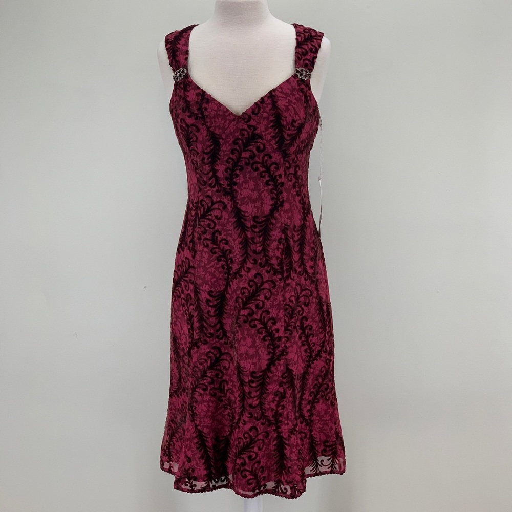 Nanette Lepore Printed Velvet Dress
